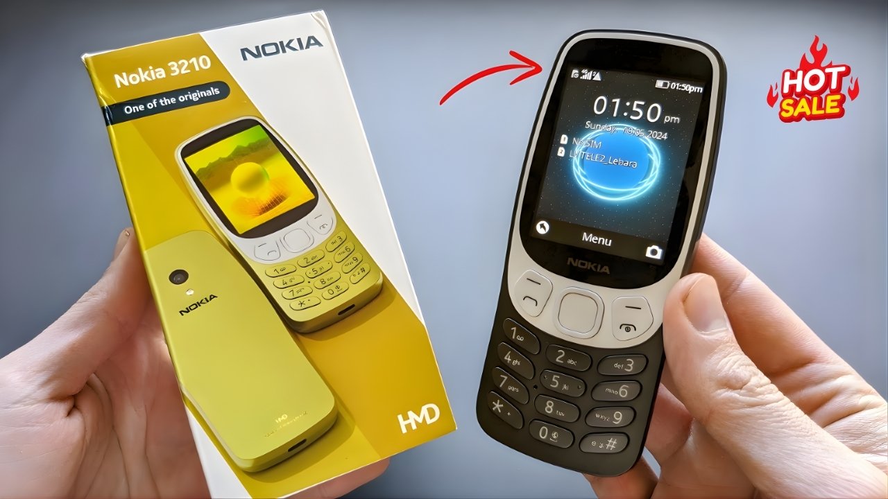 Nokia 3210 Returns with Classic Design and 3-Day Battery Life at a Budget Price