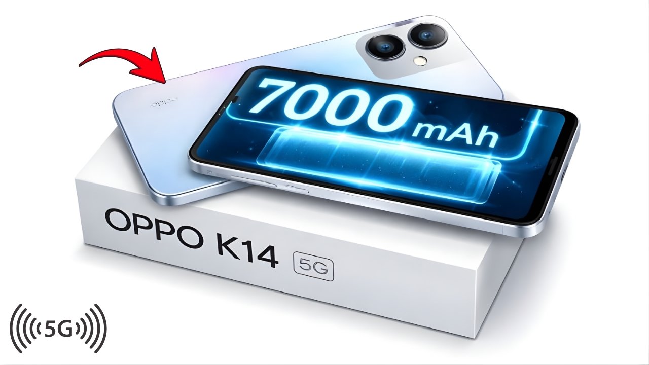 Oppo K14 5G Launched Brings 64MP Camera and 67W Fast Charging – Full Specs and Price Inside